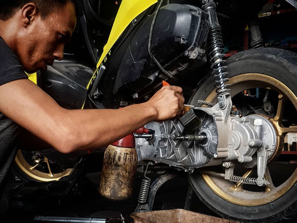 Layanan Service Motor Murah Panggilan di Jogja